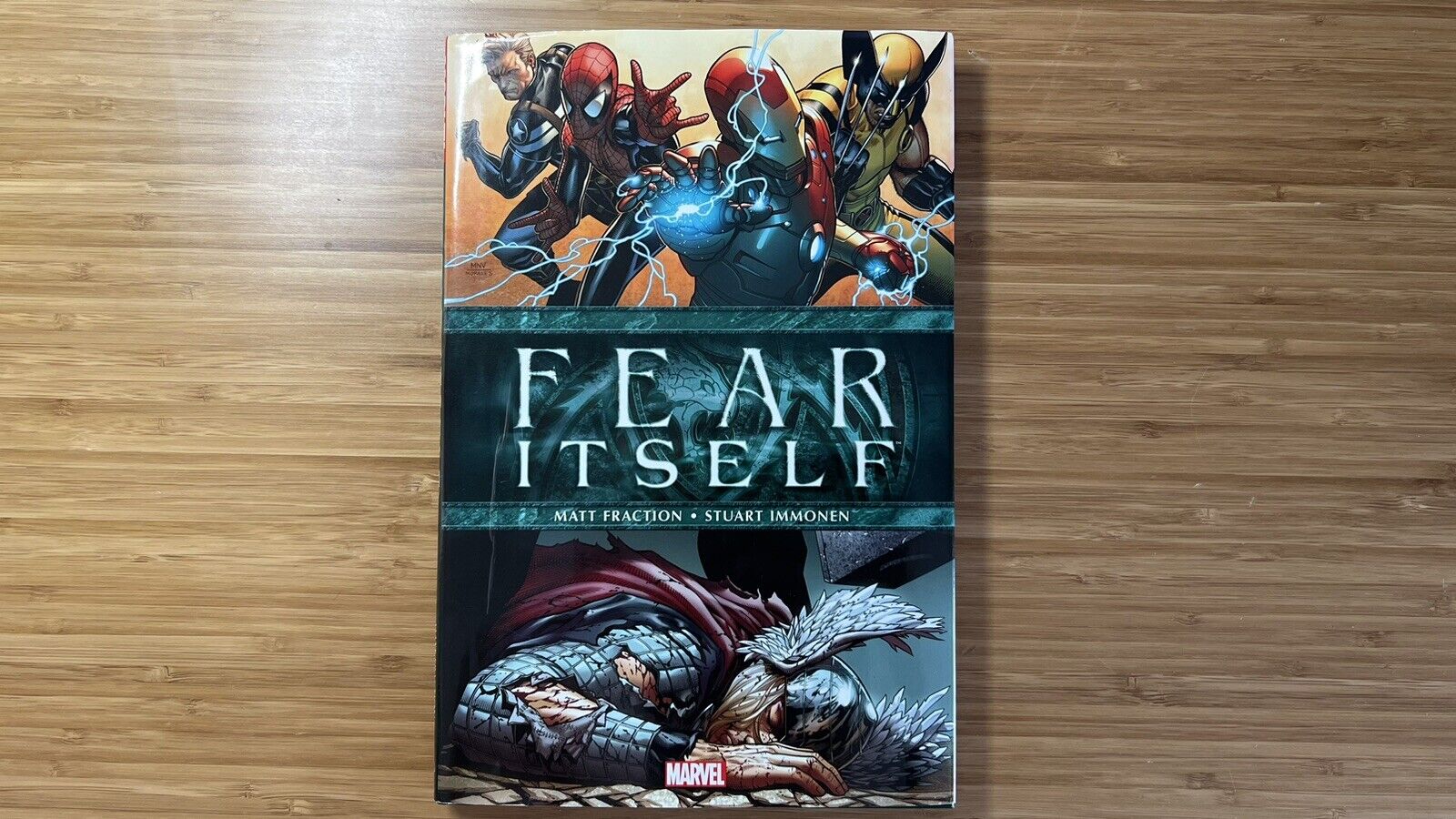 Fear Itself by Matt Fraction (2012, Hardcover) Marvel Spiderman Iron Man Thor