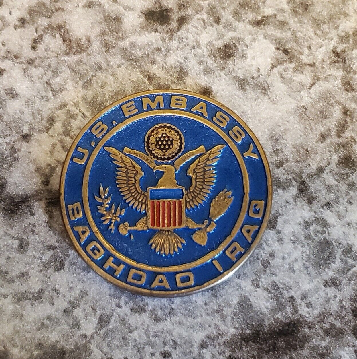 US Embassy Baghdad Iraq  Operation Iraqi Freedom Coin