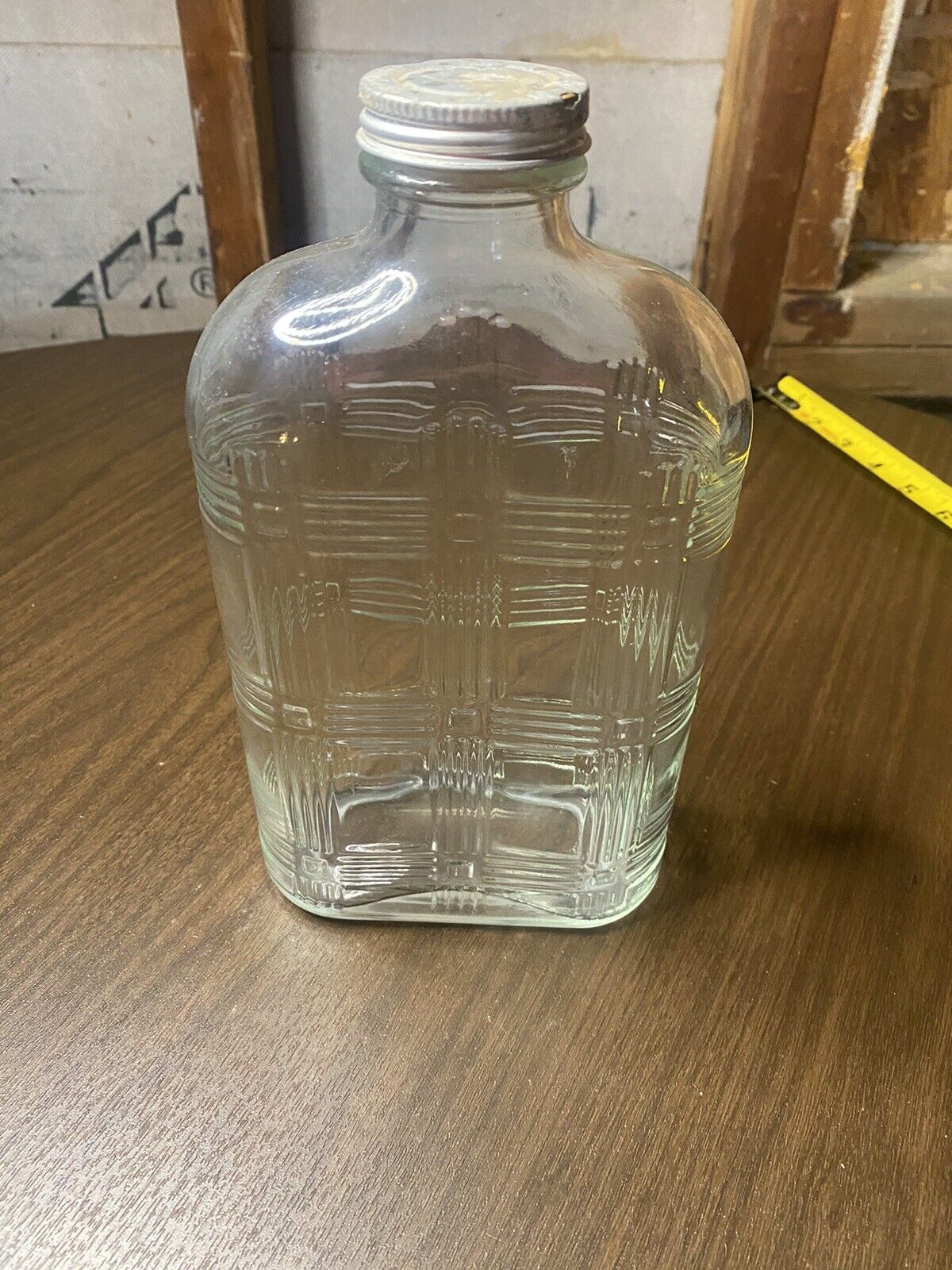 Vintage Glass Refrigerator Bottle