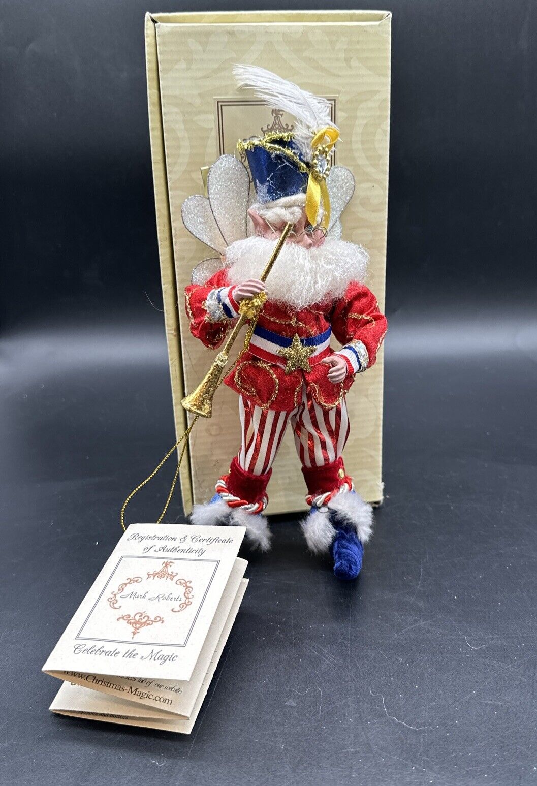 Mark Roberts Support The Troops Limited Edition 178/1500 Beautiful Santa Fairy