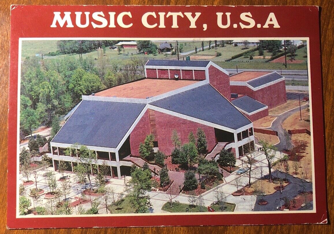 Music City USA, Nashville Tennessee, Grand Ole Opry House, 6x4” Card