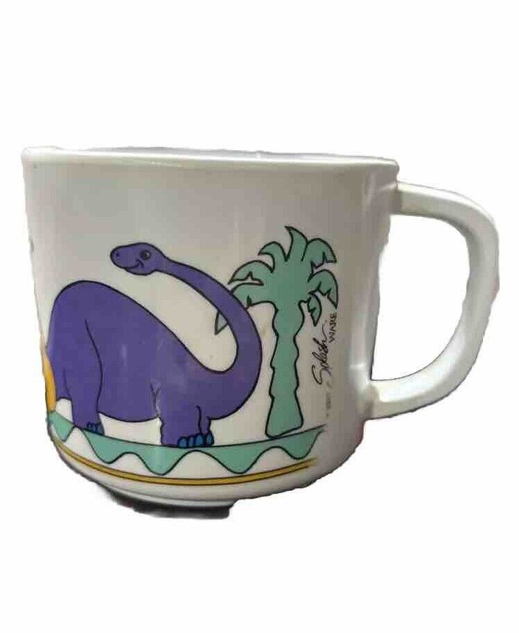Vintage Nostalgia Dinosaur Mug **see other listings for Matching Plate**