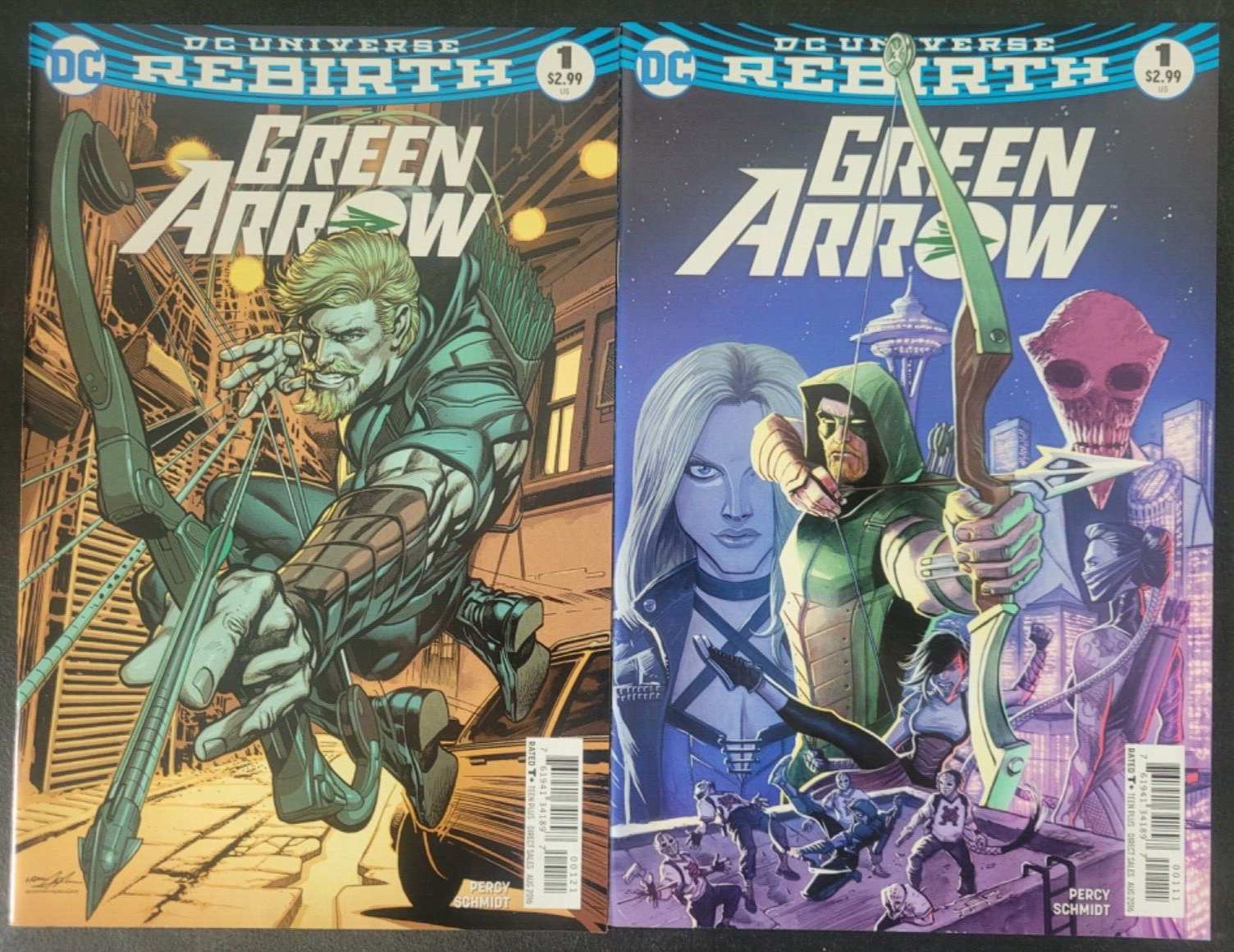 GREEN ARROW #1 (2016) DC COMICS REBIRTH BONUS NEAL ADAMS VARIANT COVER #1