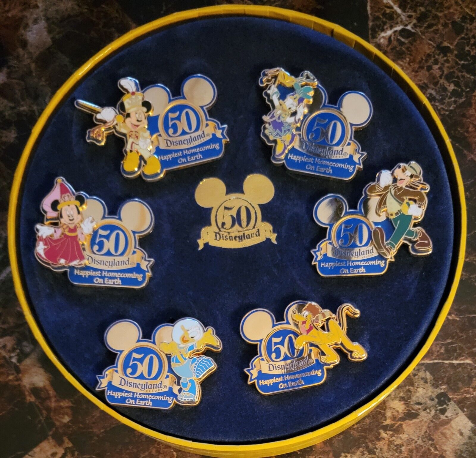 RARE SET Disney PIN Collectible Pins 50th Anniversary Mickey & Friends Sealed
