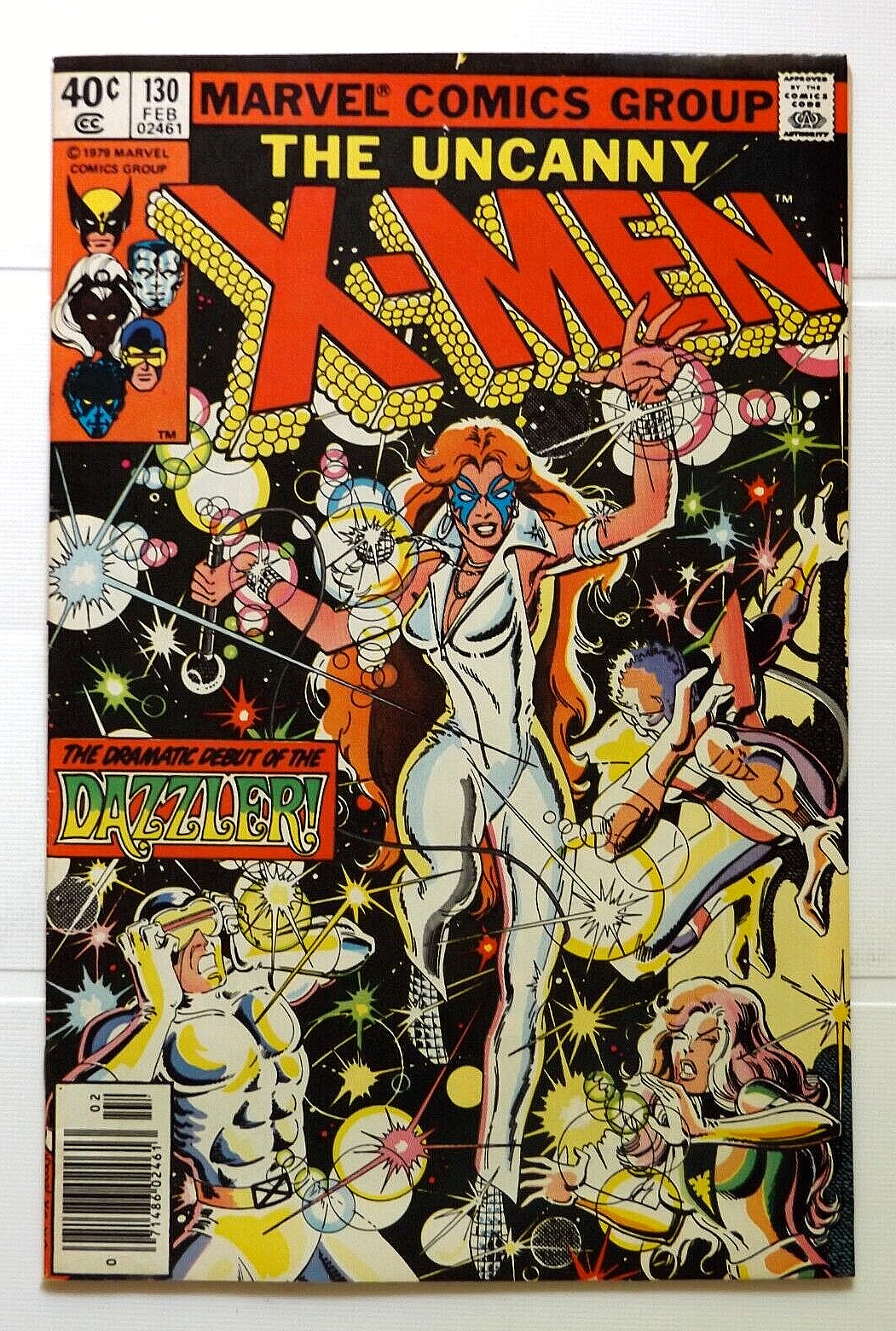 MARVEL COMICS 1979 X-MEN #130 1ST APPEARANCE DAZZLER 2ND EMMA FROST KITTY PRYDE