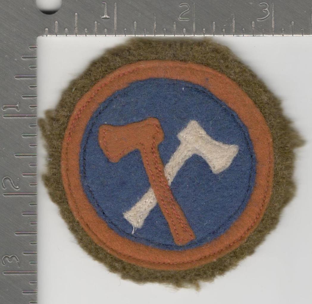 Scarce WW 1 US Army Infantry Pioneer Patch Inv# K1200