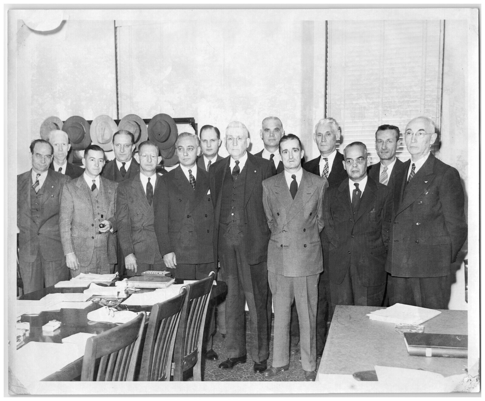 1940\'s Southwest Petroleum Dallas Tx Credit Group Managers Meeting Oil Company 