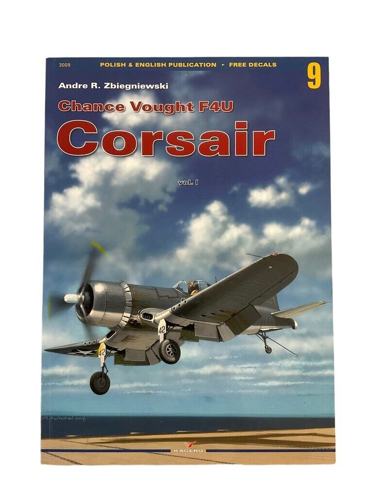 WW2 US USN USMC Chance Vought F4U Corsair Volume 1 SC Reference Book