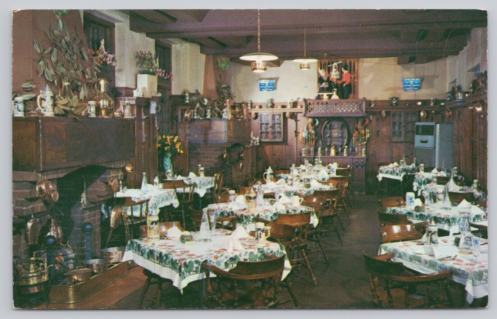 Kolb's Dutch Room The German Restaurant New Orleans Vintage Chrome Postcard