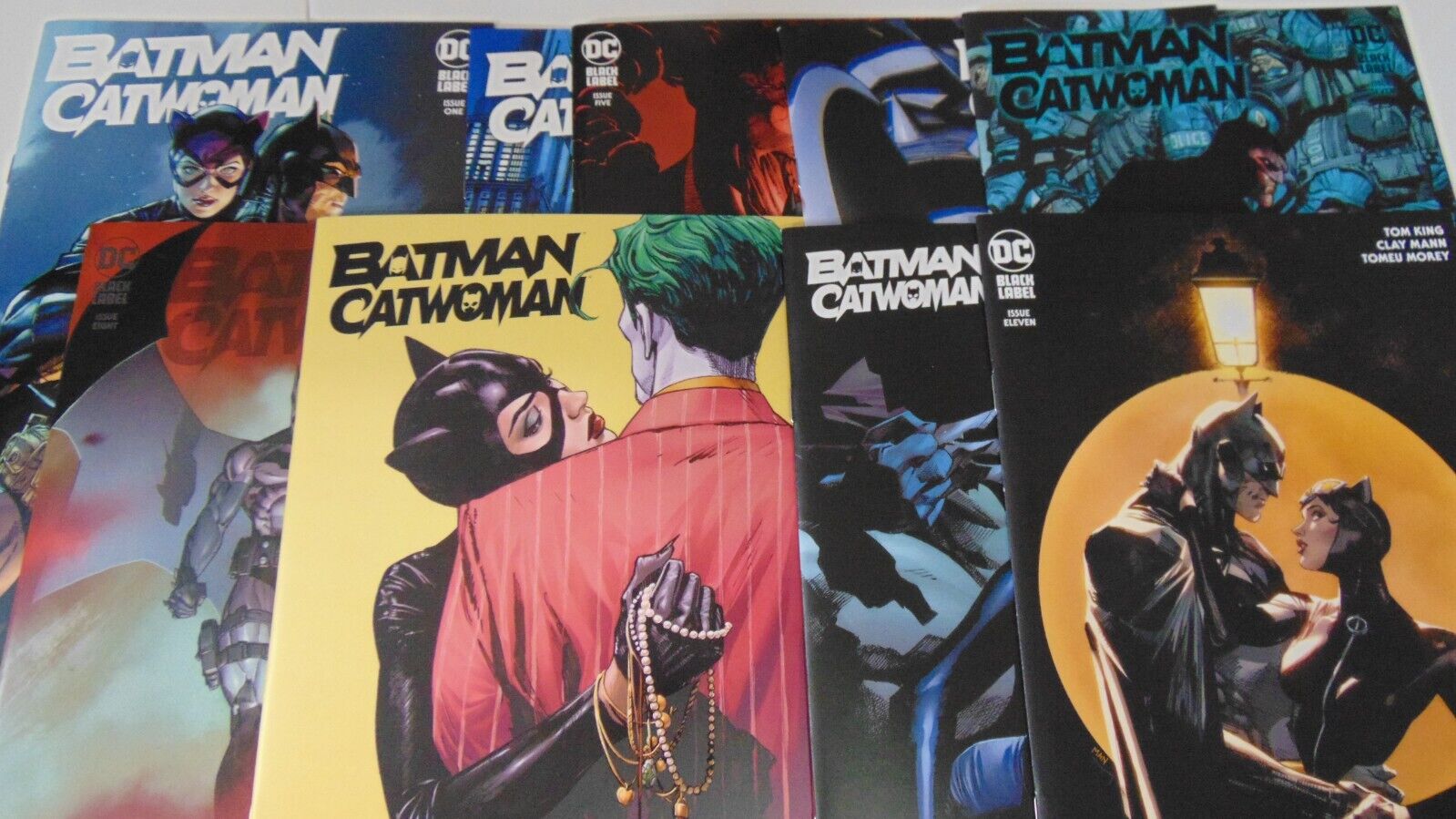 BATMAN/CATWOMAN #1 4 5 6 7 8 9 10 11 LOT Phantasm Joker JIM LEE COVER VARIANT