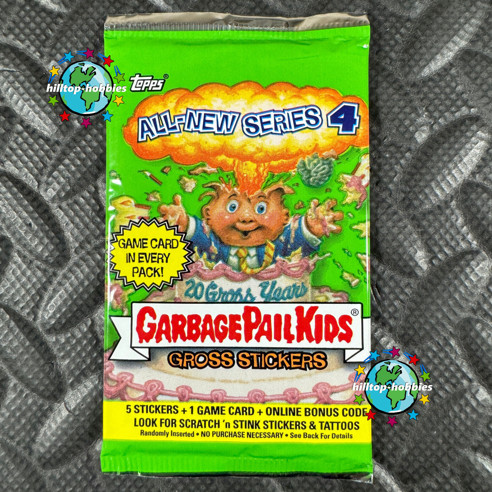 GARBAGE PAIL KIDS 2005 ANS4 ALL-NEW SERIES 4 NEW/SEALED RETAIL 6-CARD PACK TOPPS