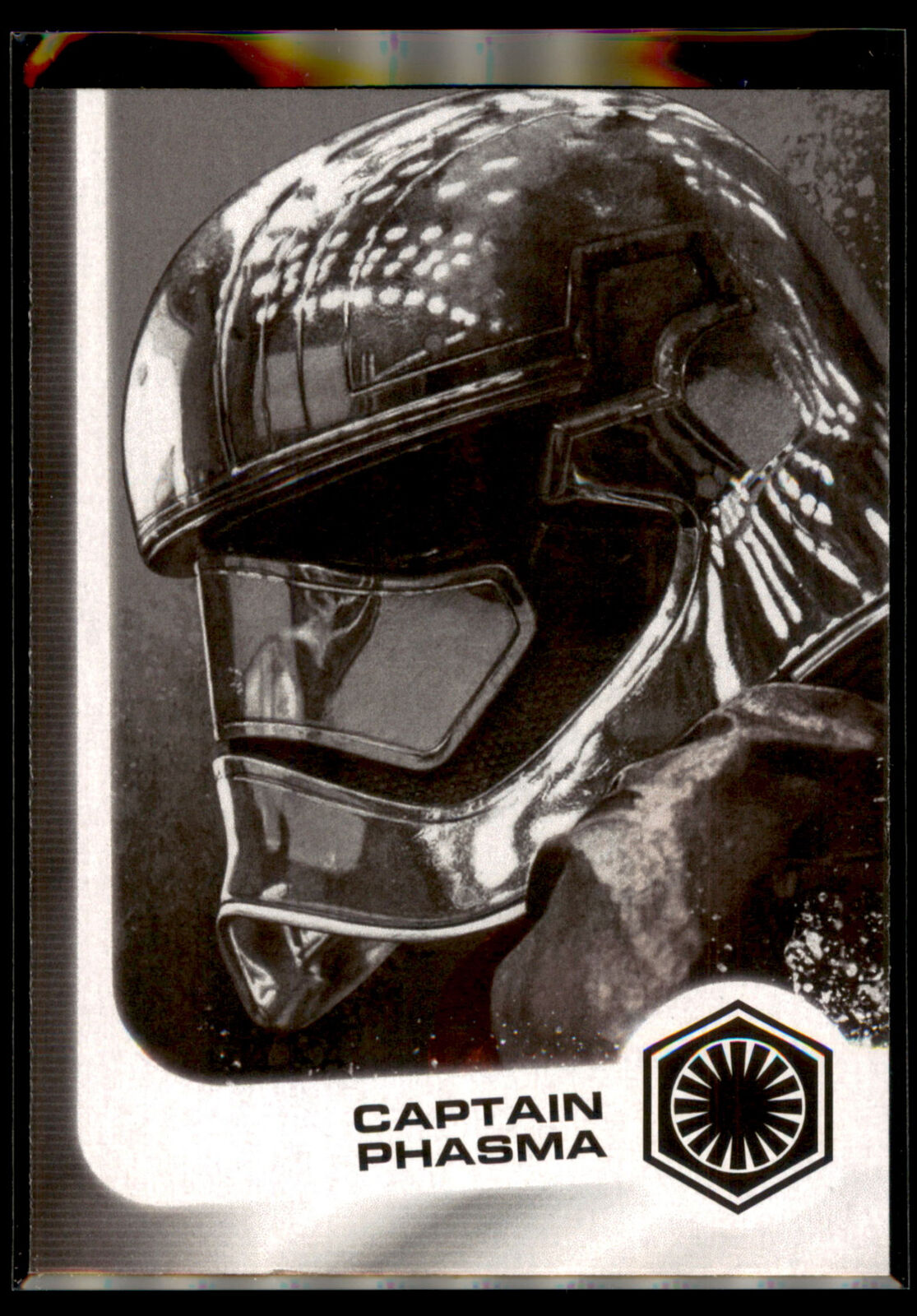 2017 Topps Star Wars Journey to The Last Jedi Illustrated Captain Phasma