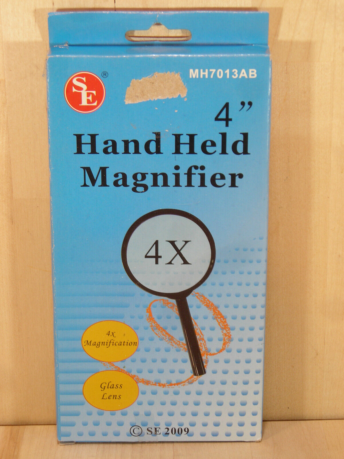 Handheld Magnifier 4-inch 4 X Magnification Magnifying Glass