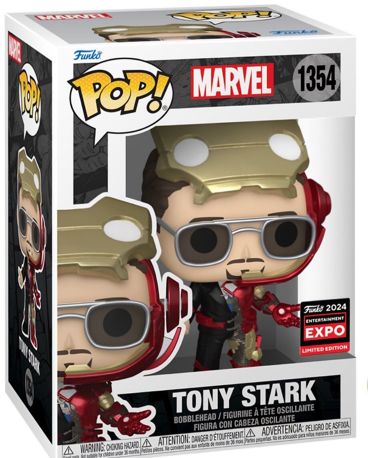 Funko Marvel Tony Stark C2E2 Shared Exclusive Preorder 