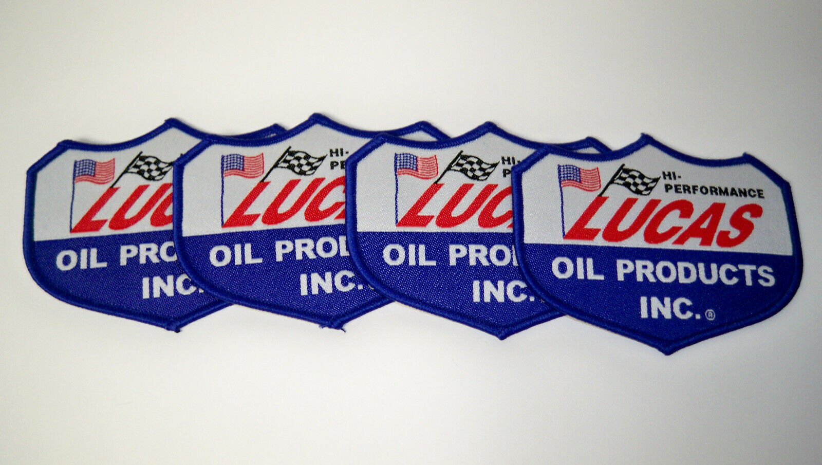 Lucas Oil Products Inc. Iron-on Patch (Qty 4)