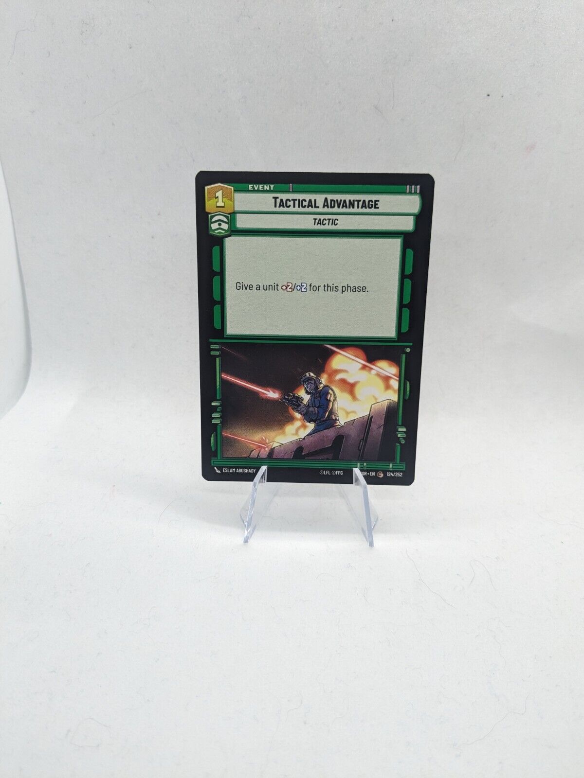 Tactical Advantage 124/252 Common Star Wars Unlimited Card