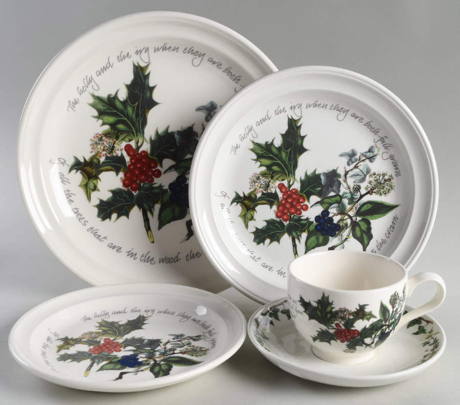 Portmeirion The Holly and The Ivy 5 Piece Place Setting 8403783