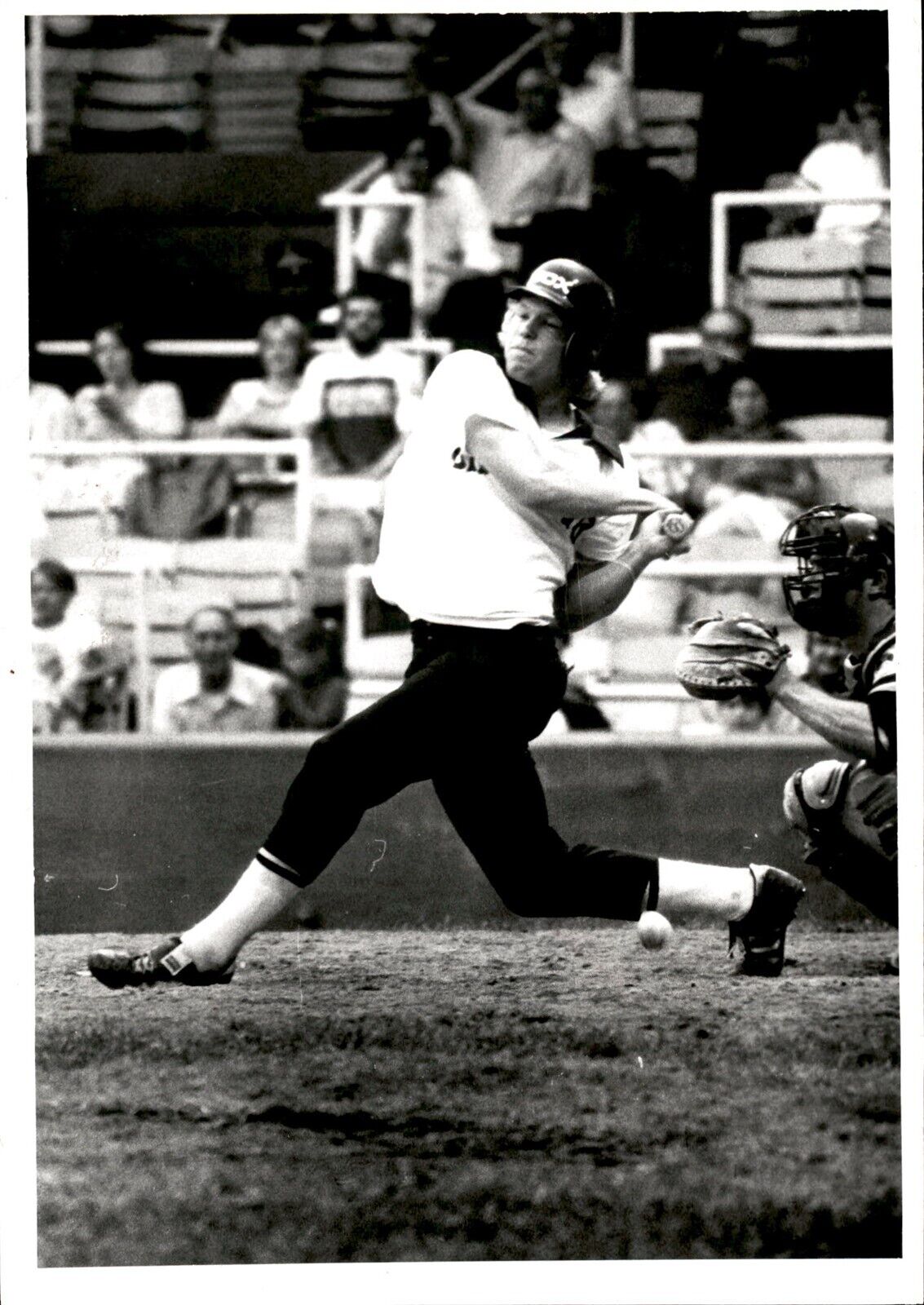 LD324 Orig Ronald Mrowiec Photo KEVIN BELL 1976-80 CHICAGO WHITE SOX 3RD BASE