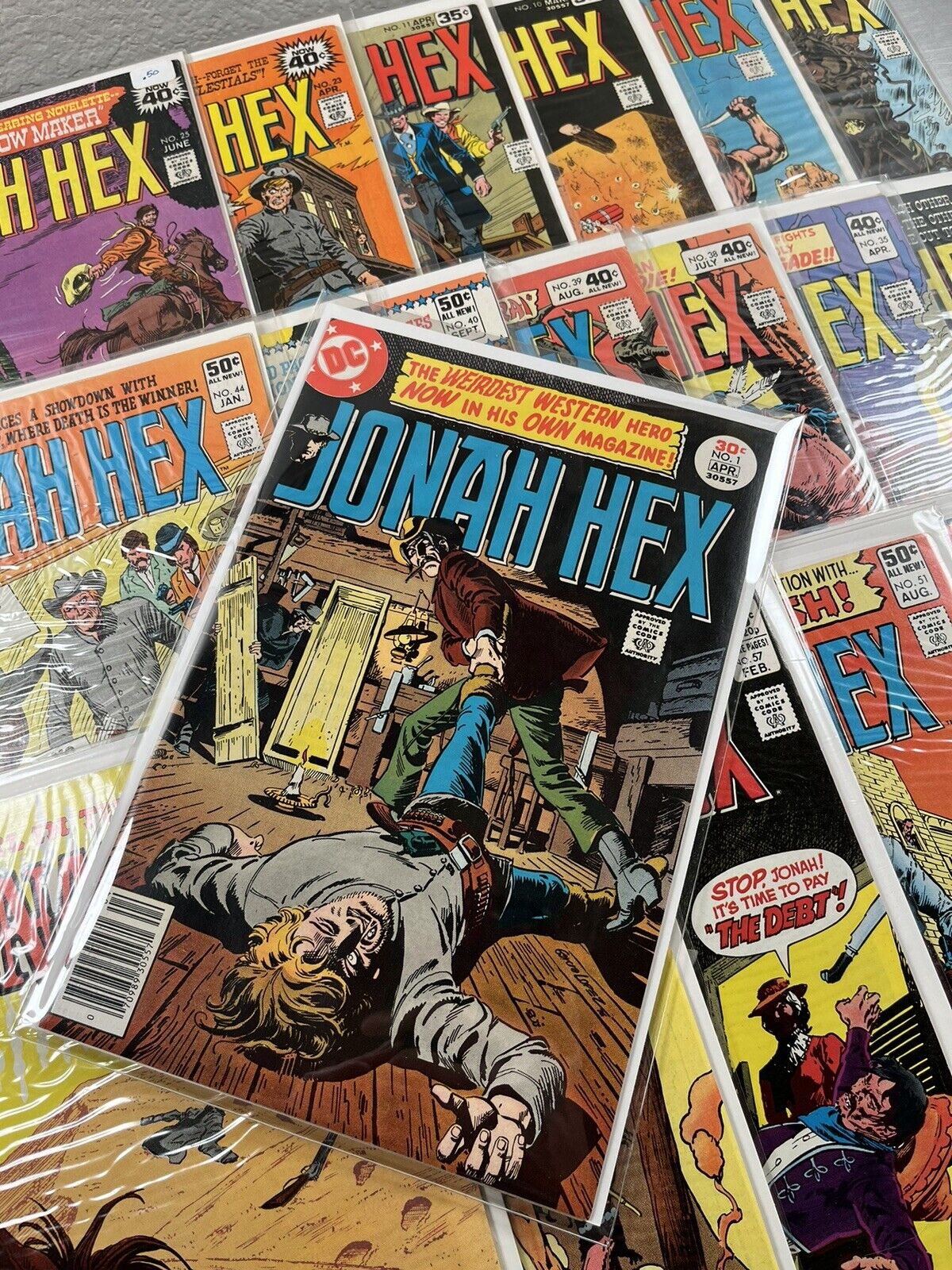DC COMICS JONAH HEX LOT OF 20 - INCLUDES #1 & #7 KEYS