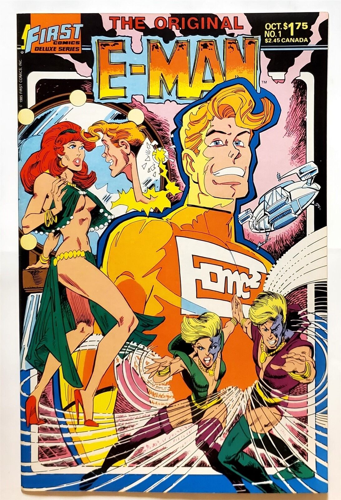 Original E-Man #1 (Oct 1985, First) 6.5 FN+ 