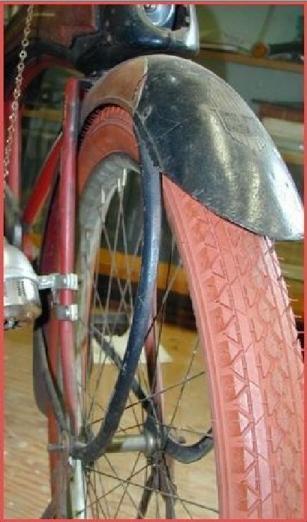 Red Balloon Tires, PAIR, 26