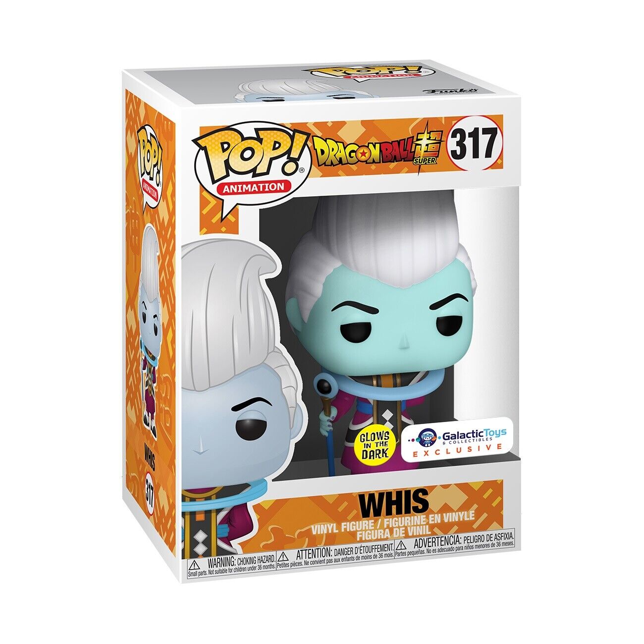 Damaged Box Galactic Toys Exclusive - Funko Pop Animation: DBS - Whis