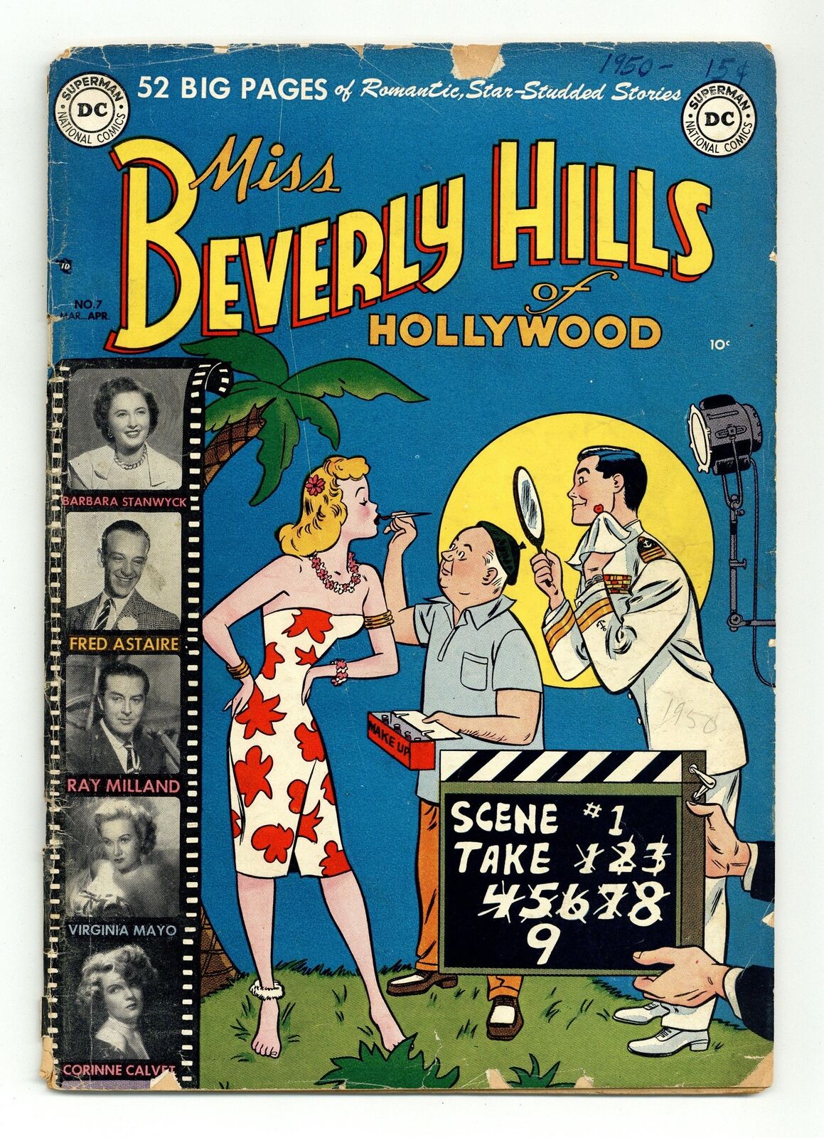 Miss Beverly Hills of Hollywood #7 GD/VG 3.0 1950