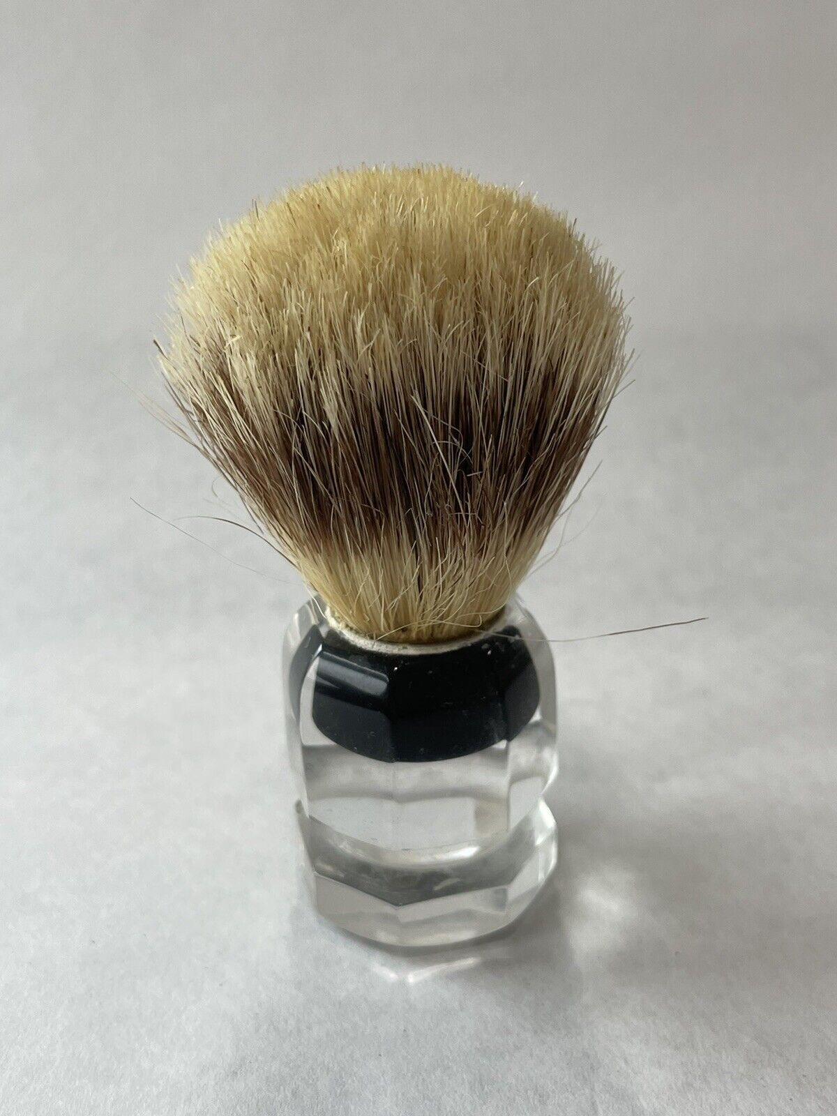 Vintage Made Rite SHAVING BRUSH | Pure Badger Lucite Handle