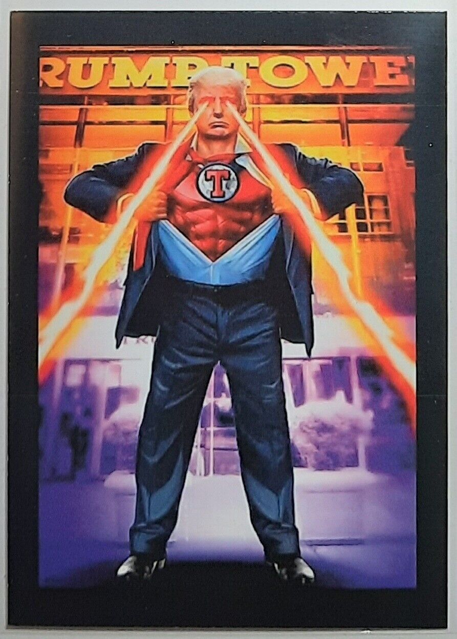 NEW 2022 Collect Trump Trading Card Becoming Super Trump