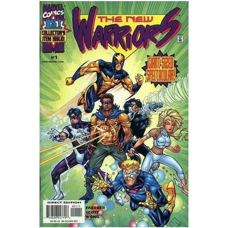 New Warriors (1999 series) #1 in Near Mint condition. Marvel comics [l`