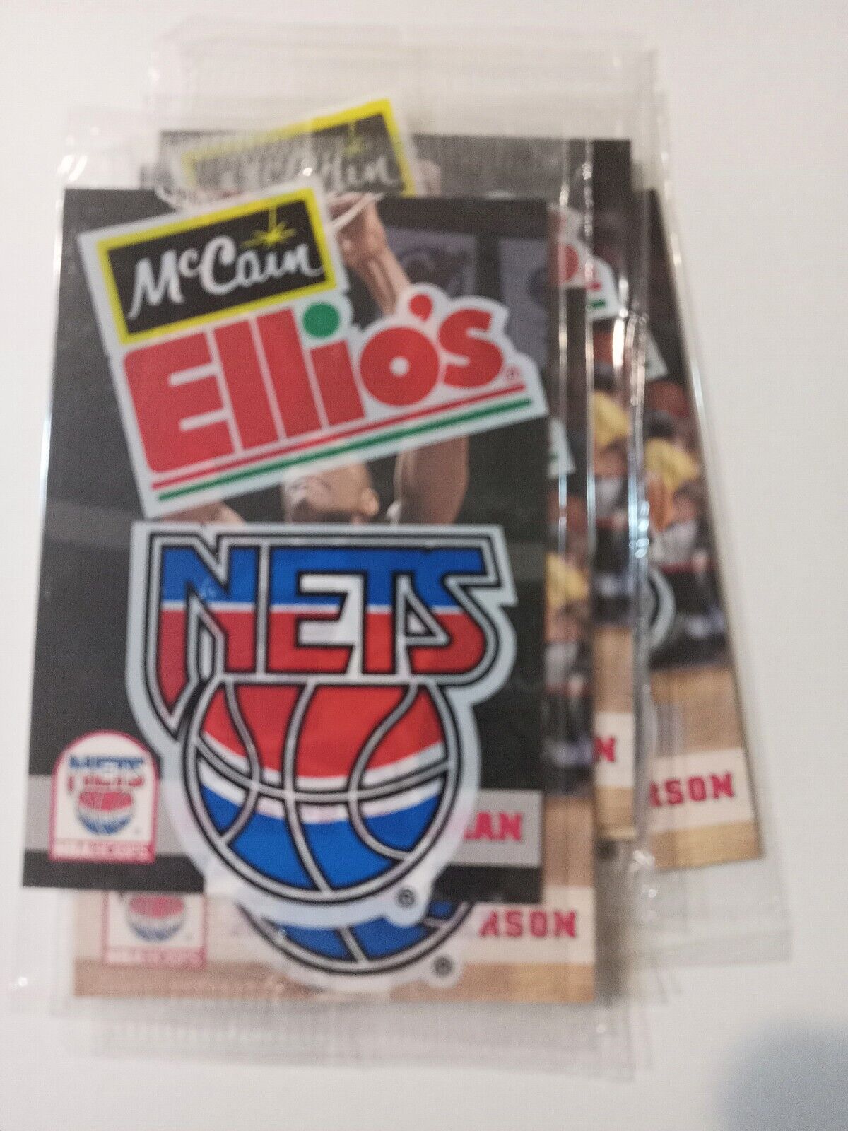 1993-94 NBA Hoops McCain Ellio’s Pizza Nets Basketball (5) Card Pks Unopened 