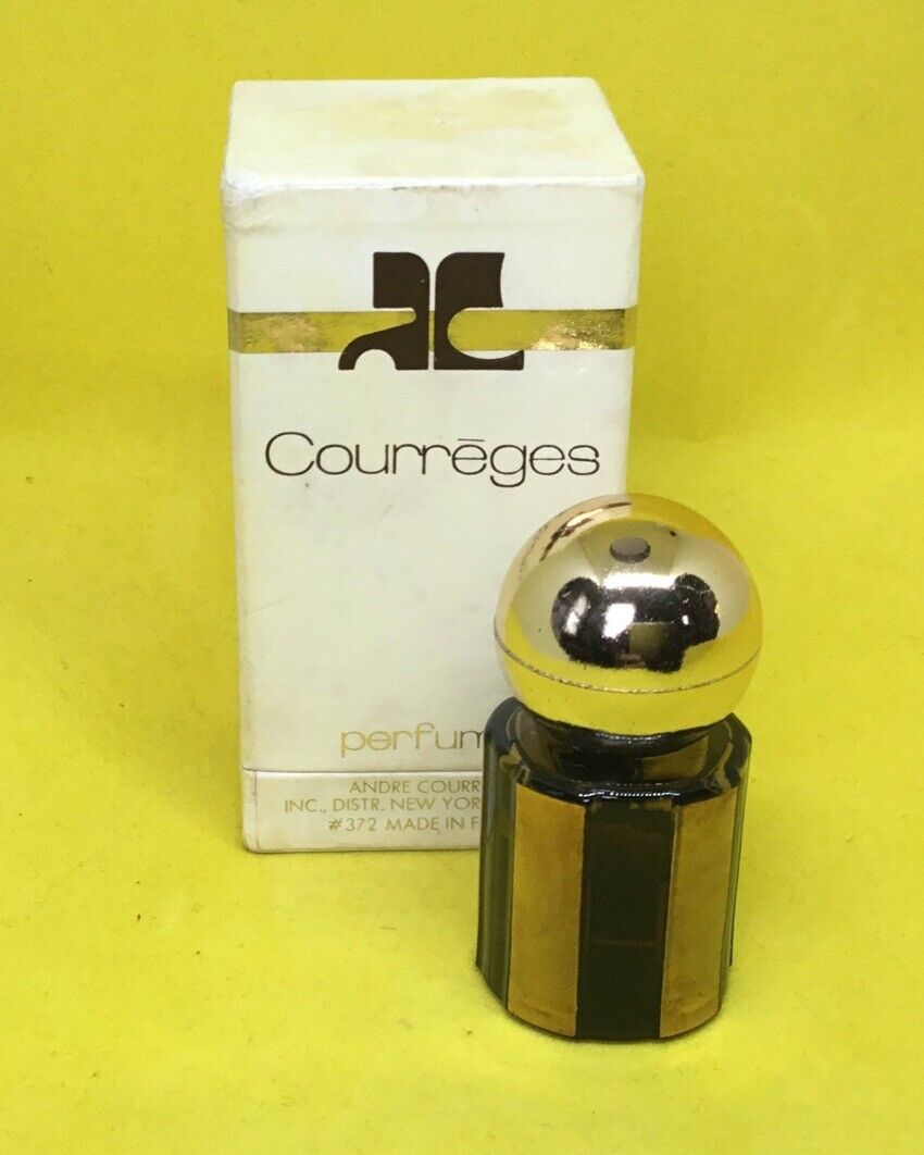 80s Vintage PARFUM 0.25 oz Courreges de Courreges  perfume 7 Ml  50% Full