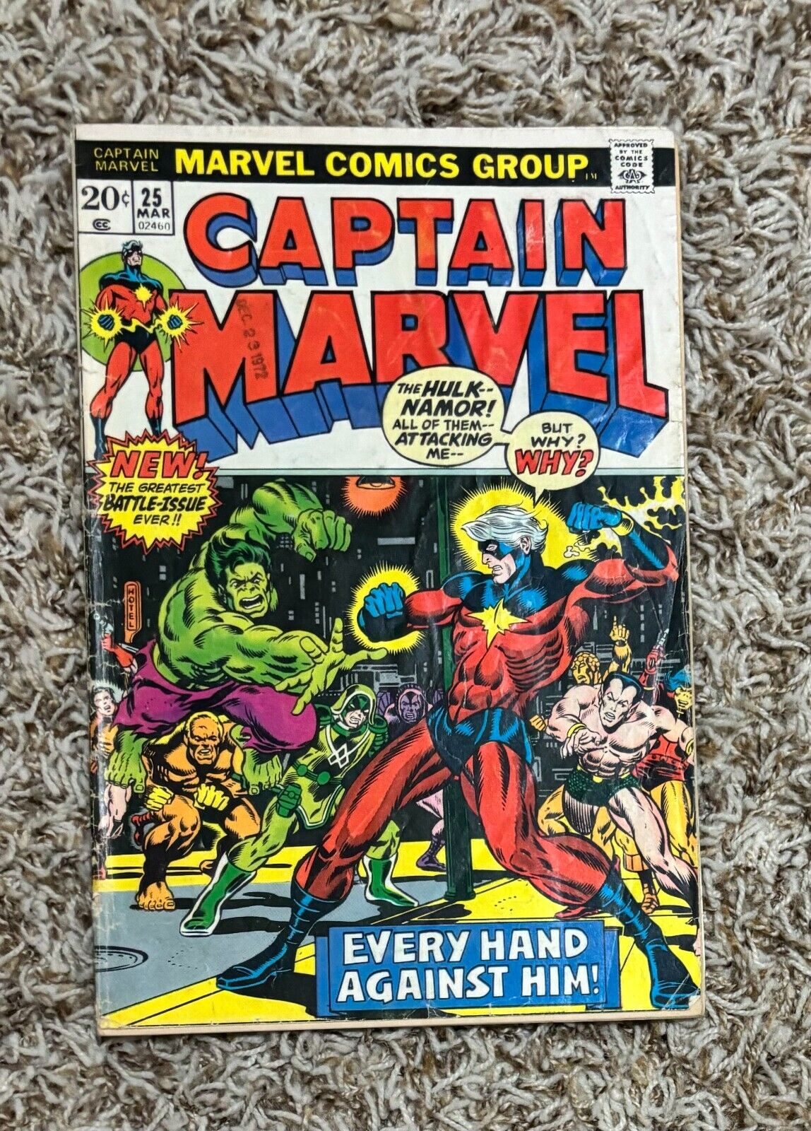 Captain Marvel #1-62 u pick 1968 * 2 3 4 5 6 7 8 9 10 11 12 13+ 1969 1970 1973