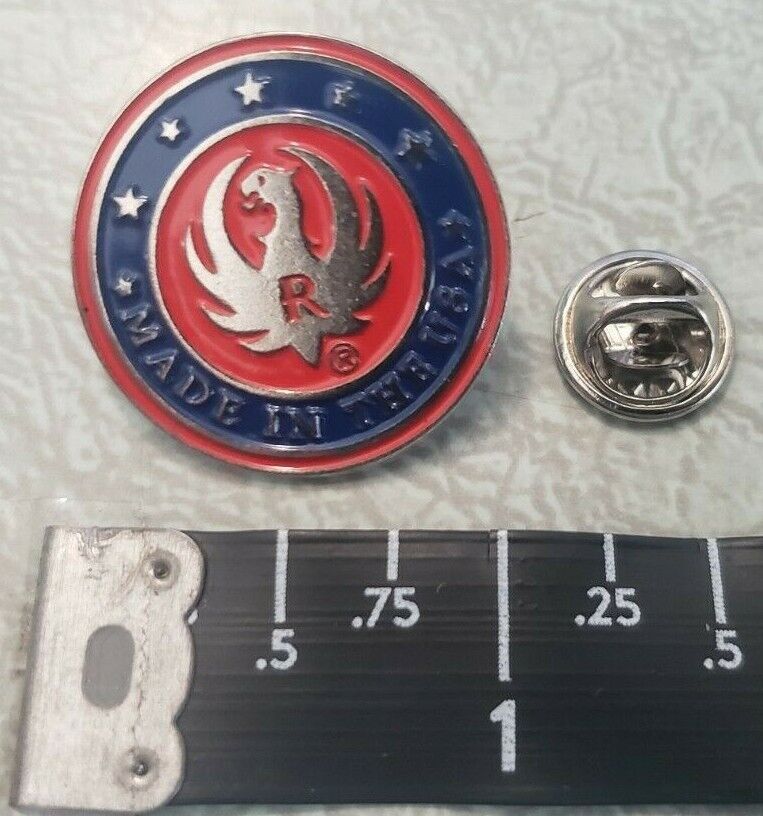 Ruger Firearms Lapel Pin Hat Shot Show 