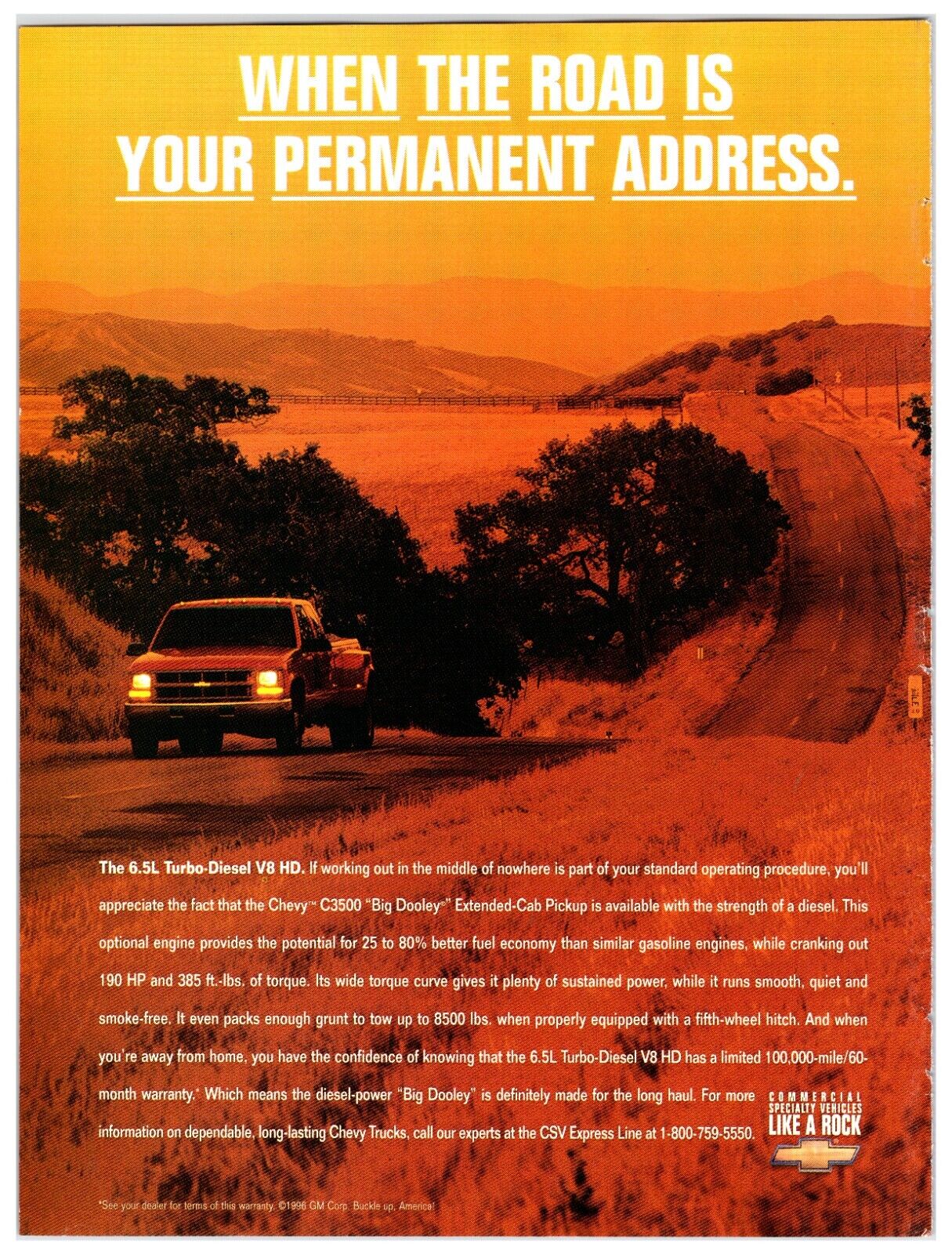 Original 1997 Chevy 4x4 Trucks - Original Print Advertisement (8.5in x 11in)