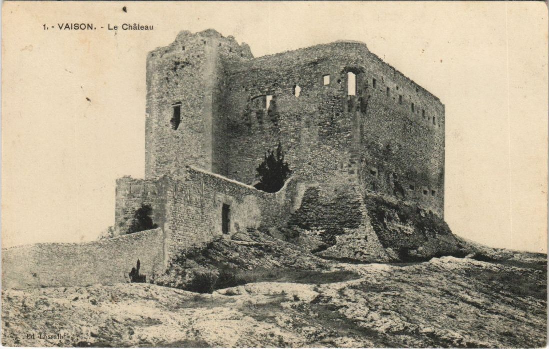 CPA VAISON-LA-ROMAINE Le Chateau (1086388)