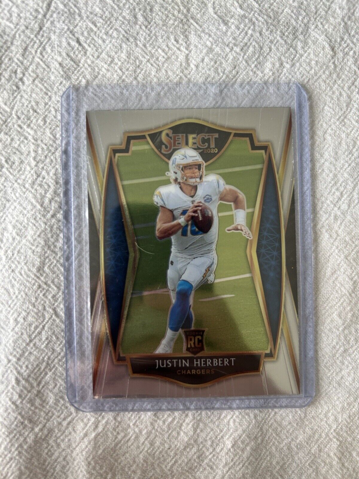 2020 Panini Select Premier Level Justin Herbert RC #144 Rookie Chargers MINT