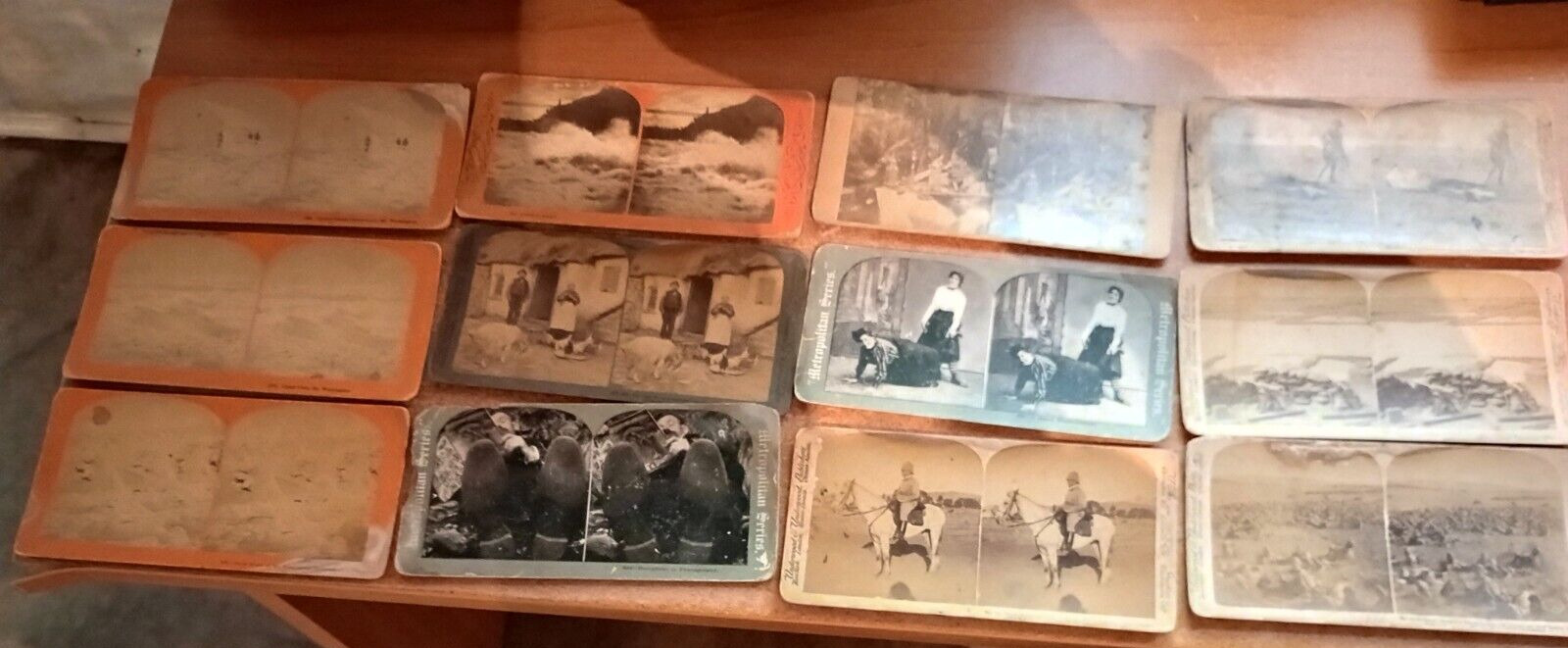 Antique Collection of Aleast 40 Stereoscope Card