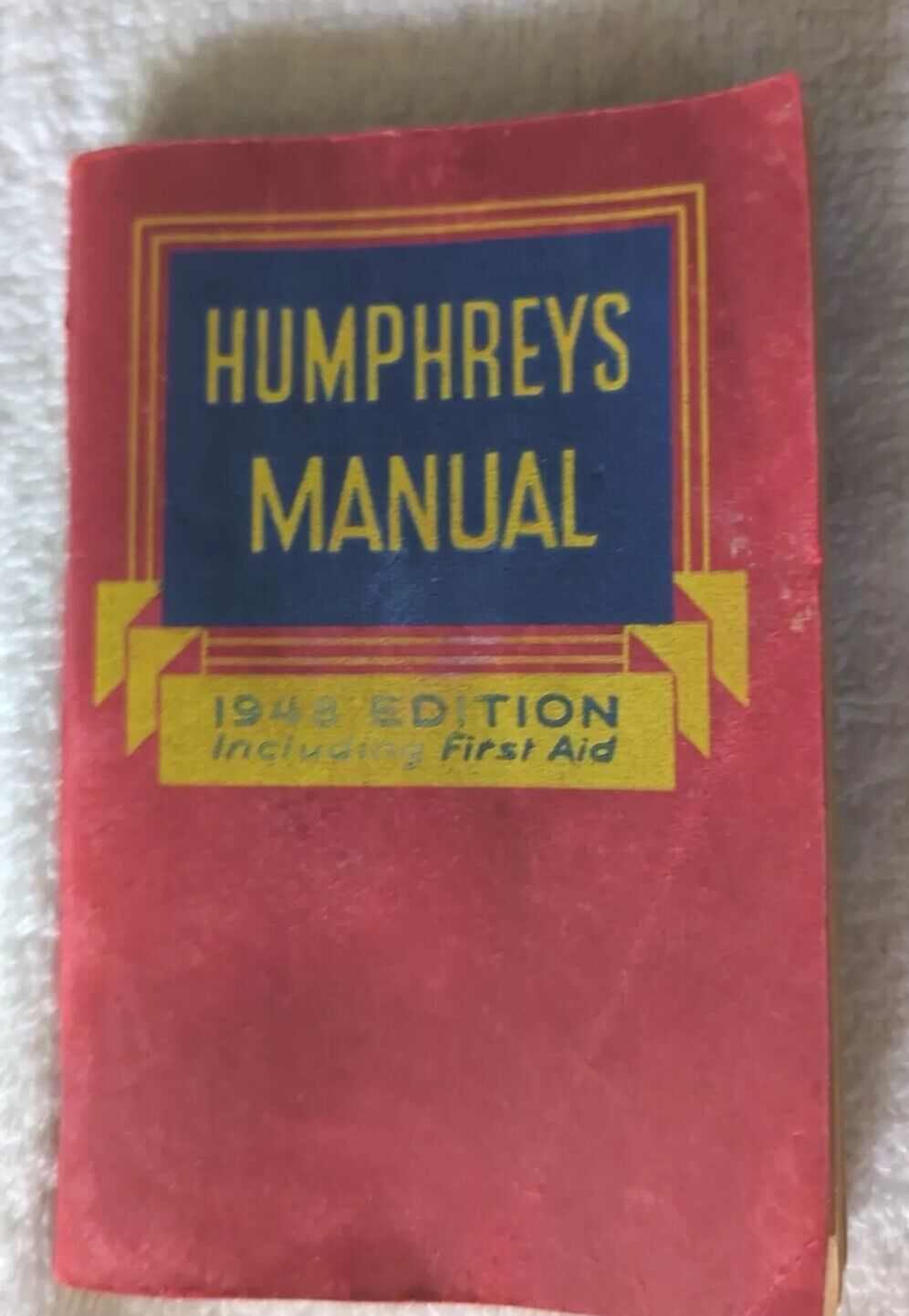 Frederick Humphreys’ Manual 1948Homeopathic Medicine  Remedies   77 Common Colds