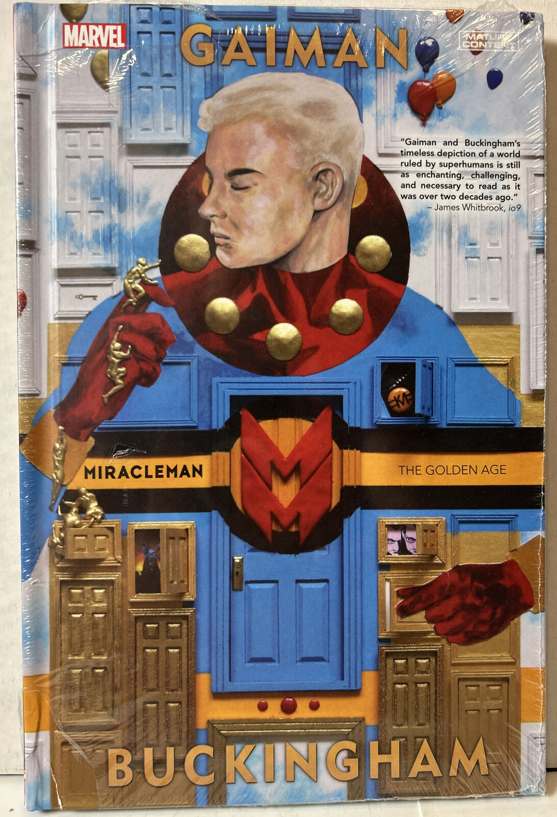Miracleman by Gaiman & Buckingham #1 (Marvel, 2016) Hardcover *Sealed*