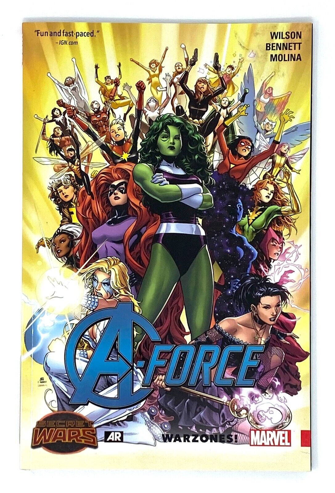 A-Force Vol 0: Warzones TPB 2015 First Print