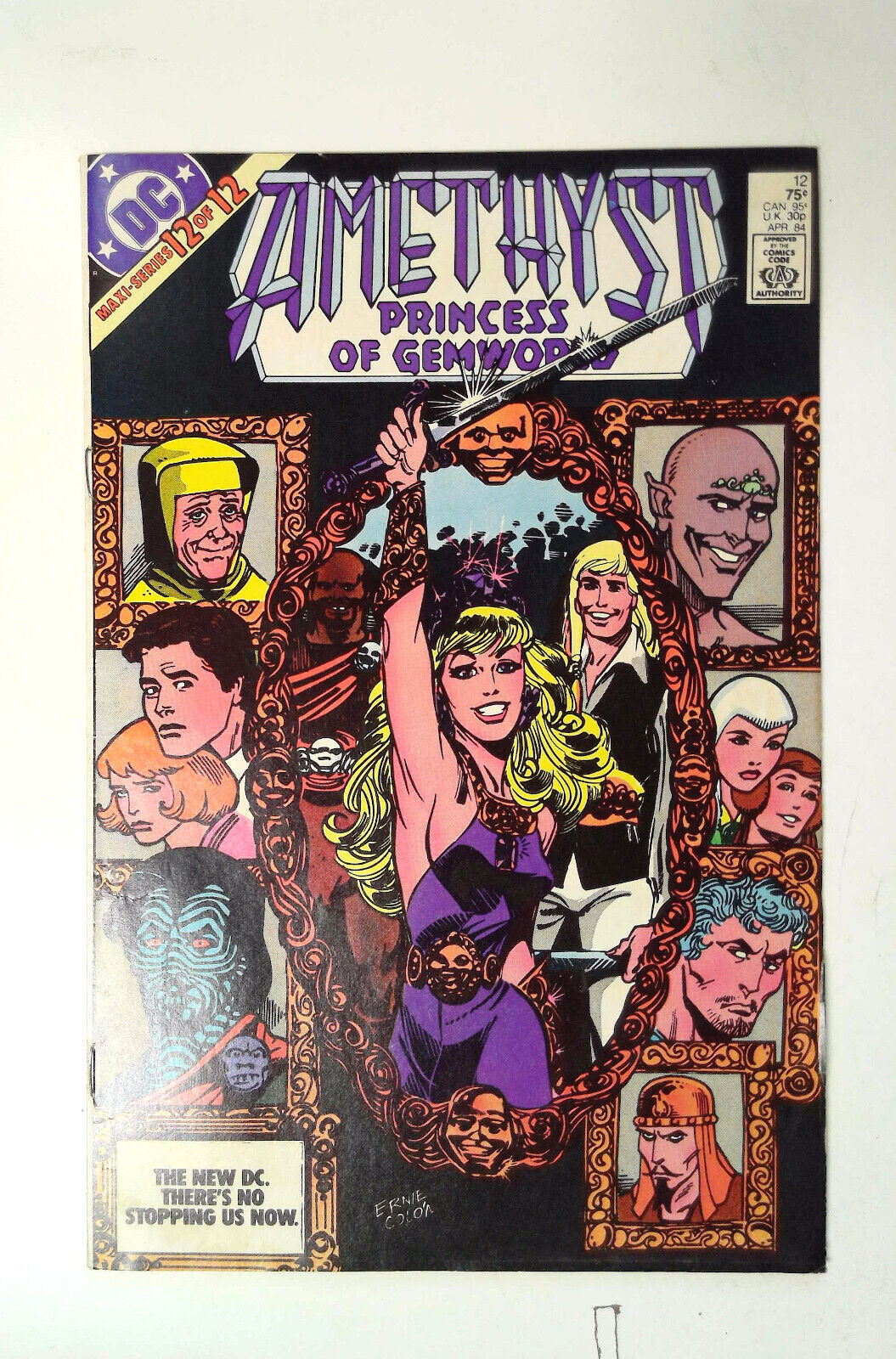 1985 Amethyst, Princess of Gemworld #12 DC Comics FN+ 1st Print Comic Book