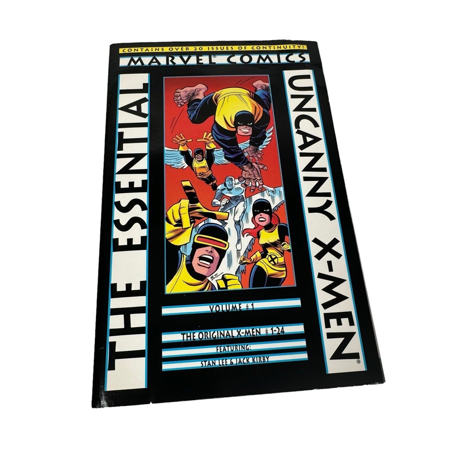 THE ESSENTIAL UNCANNY X-MEN VOL. 1 Ft Stan Lee & Jack Kirby, 1999 First Print