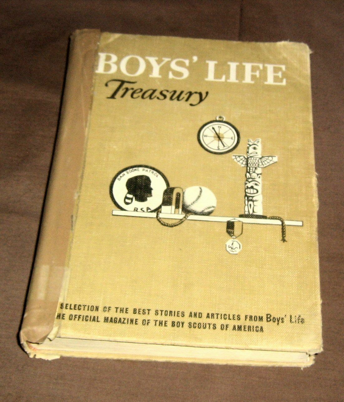 Vintage 1958 Boys Life Treasury,Stories & Articles from Boy Scouts of America