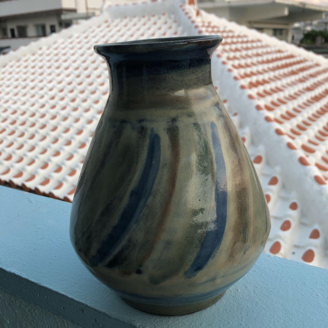 Japanese Pottery of Yachimun Vase 21x17cm/8.26x6.69\