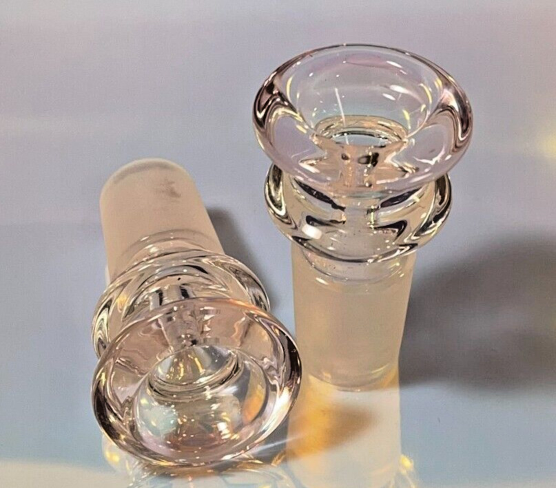 18mm Male Glass Bowl Piece Pink