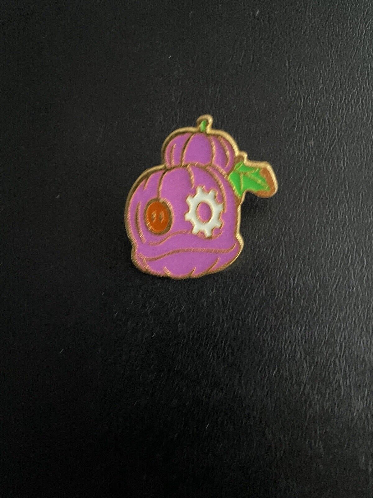 HKDL Pumpkin Purple Jack O\'Lantern Donald Duck Disney Trading Pin New