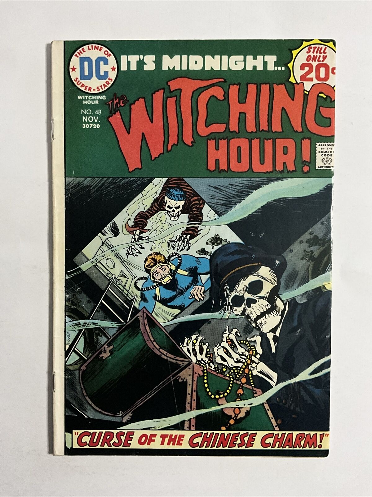The Witching Hour #48 (1974) 7.5 VF DC Bronze Age Comic Book Skeleton