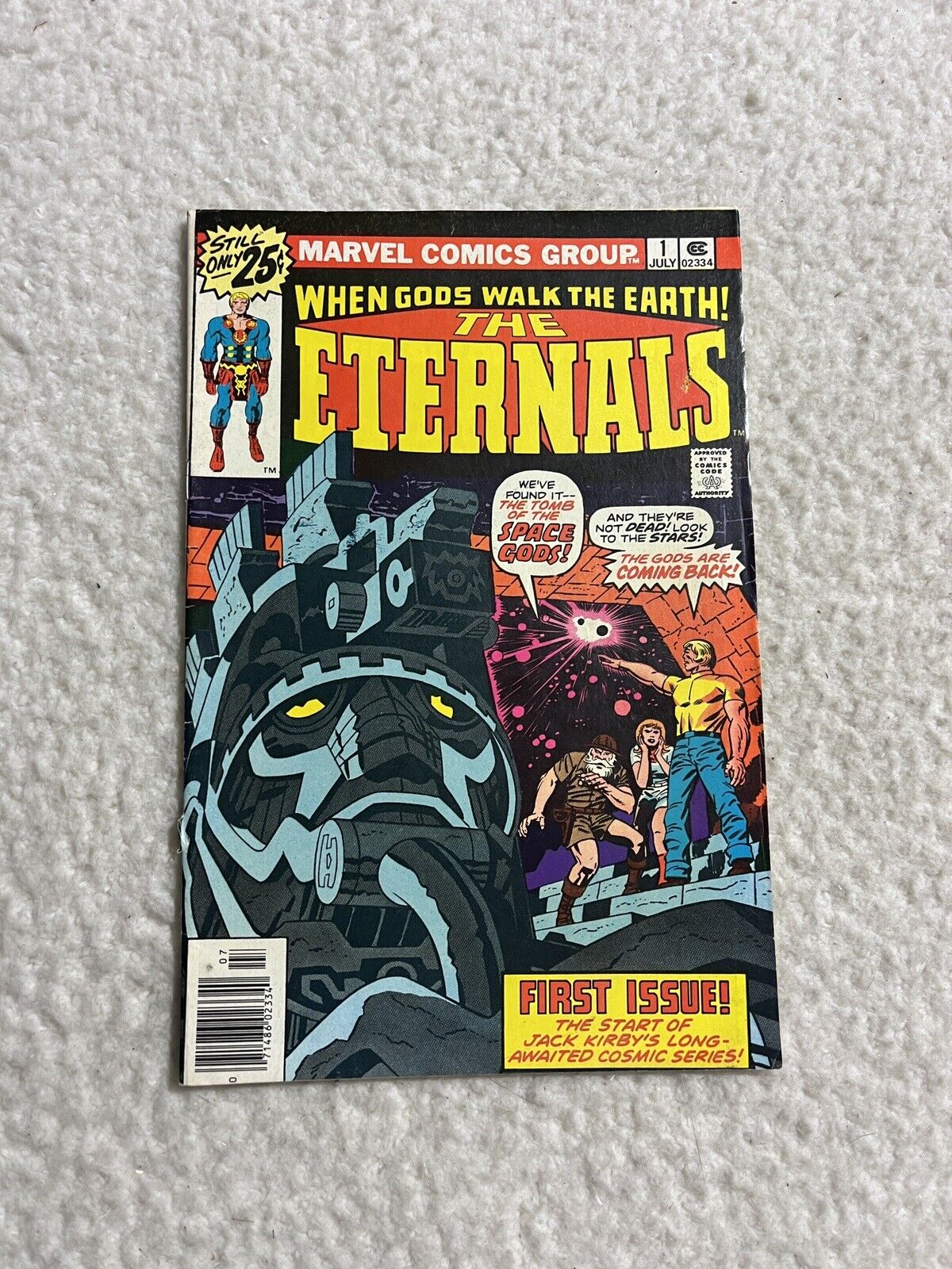 ETERNALS #1 Marvel Comics 1976 1st Appearance & Origin Jack Kirby