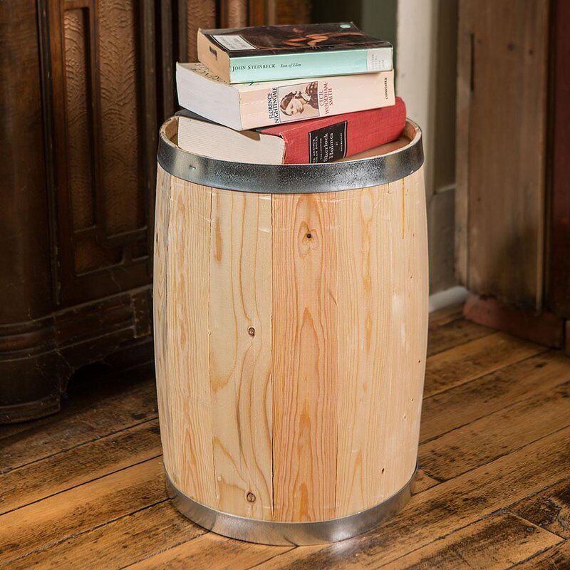 Claeys Old-Fashioned Rustic Pine Wood Multi Use Candy Keg 12.5\